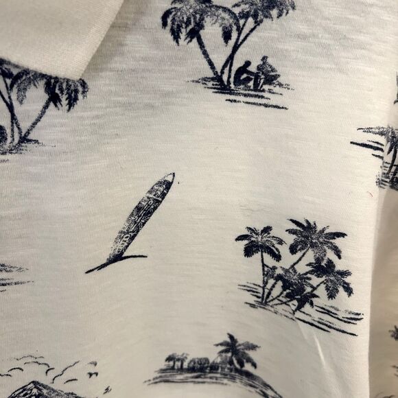 New! American Eagle palm tree Soft Polo
Tee - Picture 3 of 5